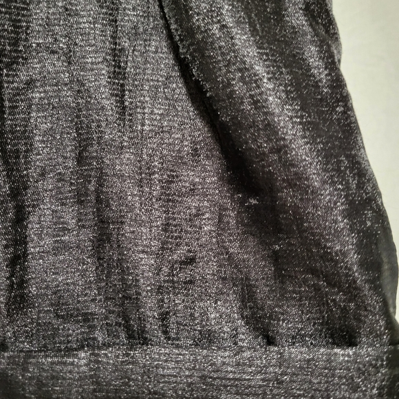 Express Black Cuffed Pleated Dress Shorts - Picture 8 of 9